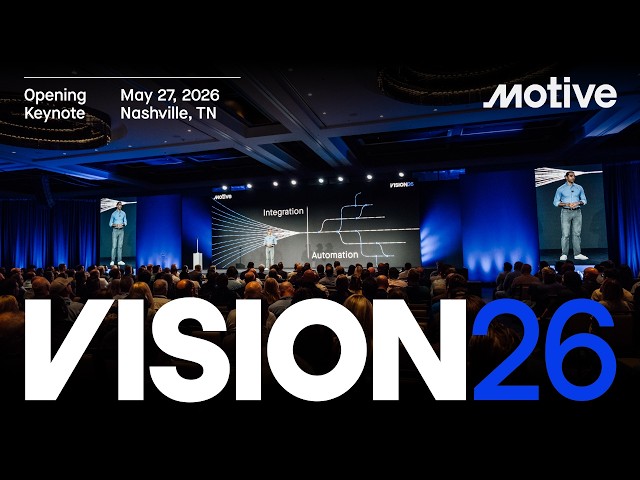 Motive Vision 26 Keynote - 02 - AI Dashcam Plus
