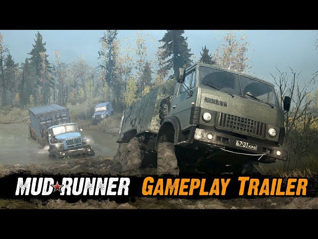 MudRunner - Gameplay Trailer