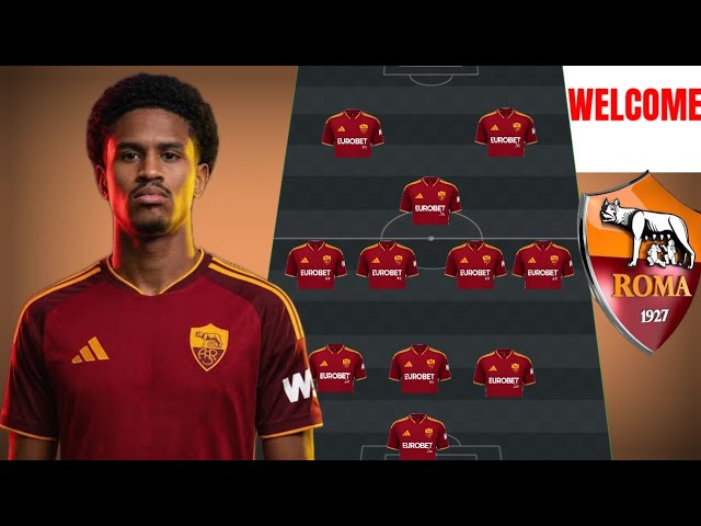 AS ROMA 2026/2027 PREDICTED LINEUPS WITH JAYDEN OOSTERWOLDE ♦️AS ROMA TRANSFER NEWS 2026