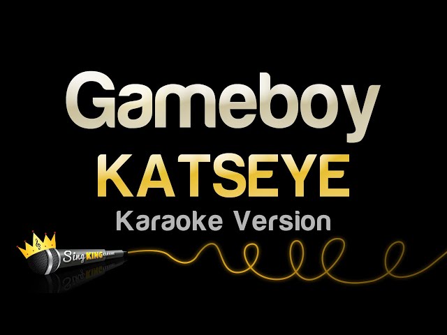 KATSEYE - Gameboy (Karaoke Version)