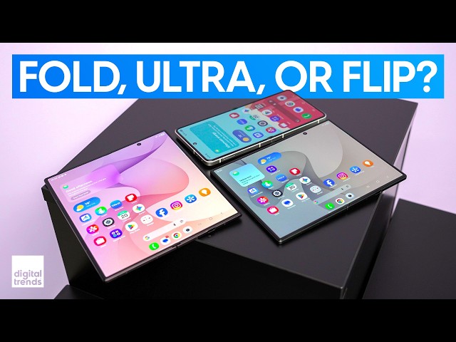 Samsung Galaxy Z Fold 8 vs. Fold 8 Ultra | First Look