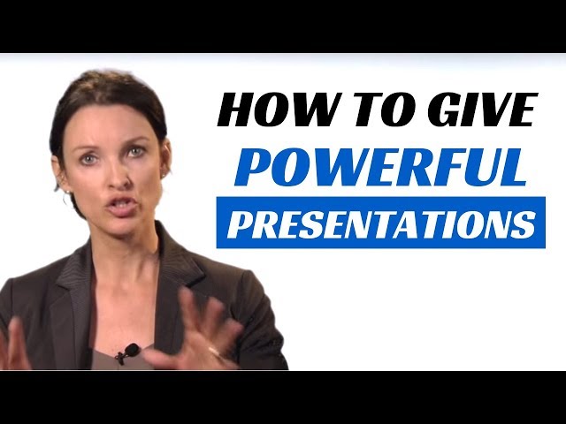 How to improve your presentation skills