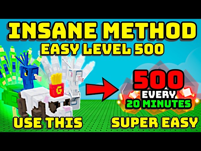😱 INSANE METHOD FOR EASY LEVEL 500 AND INFERNO SHARDS IN GROW A GARDEN