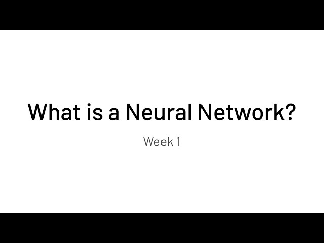Intro to PyTorch - What is a Neural Network? | Part 1