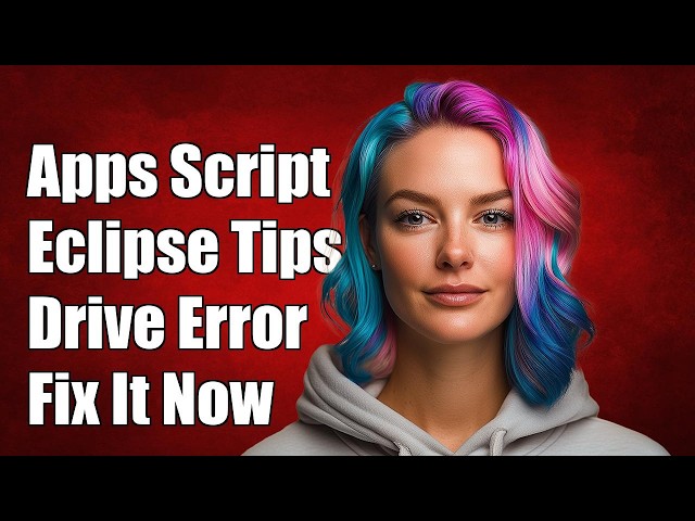 Apps script on eclipse : Error reading contents of project from Drive;