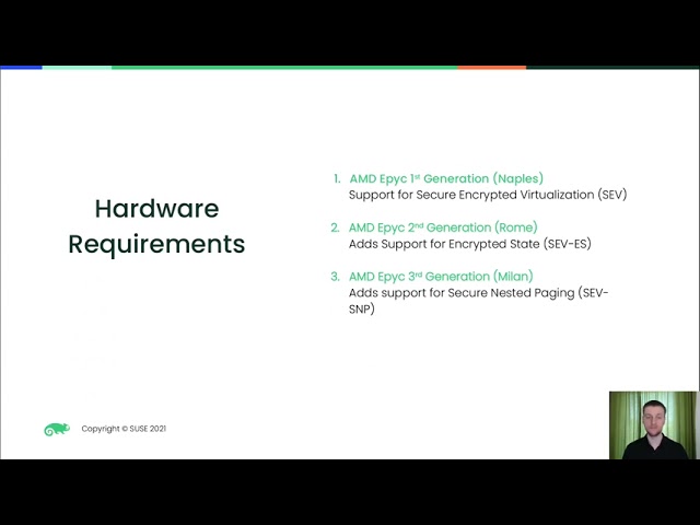 Confidential Virtual Machines with AMD SEV-ES and openSUSE Tumbleweed