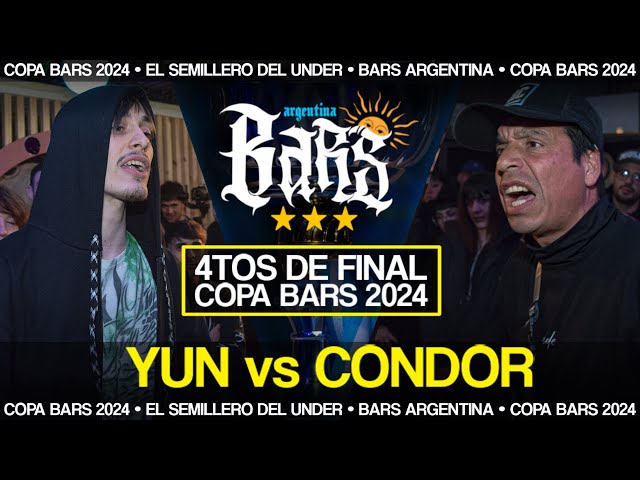 YUN vs CONDOR | 4TOS COPA BARS 2024 | BARS ARGENTINA