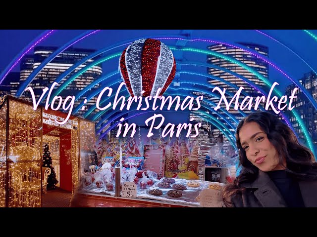 CHRISTMAS MARKET VLOG 🎄 | I'm trying EVERYTHING (tartiflette, crepes, Beaver Tails…)