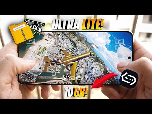 GTA 5 Ultra Lite 10GB – SetUp + Best Settings | Full Map Working On Any Android! 🤯🔥