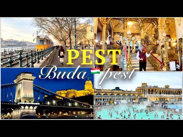 🇭🇺 Budapest: Pest Side | New York Café, Széchenyi Bath, Danube Night Cruise, Terror Museum & More
