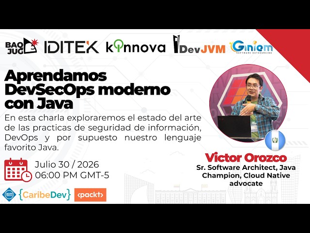 Aprendamos DevSecOps moderno con Java