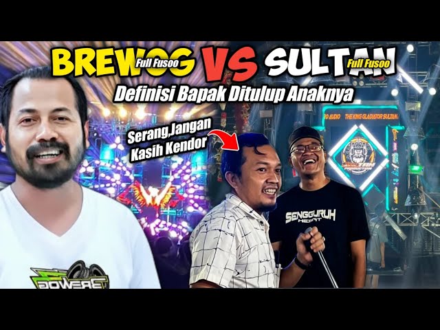 Brewog starts playing and immediately gets attacked by its "child", sound check in Sengguruh #bre...