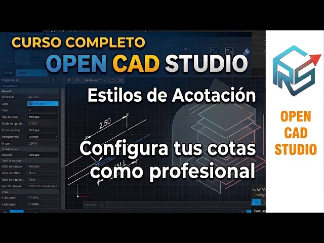 Free AutoCAD - OPEN CAD STUDIO COMPLETE COURSE CHAPTER 3