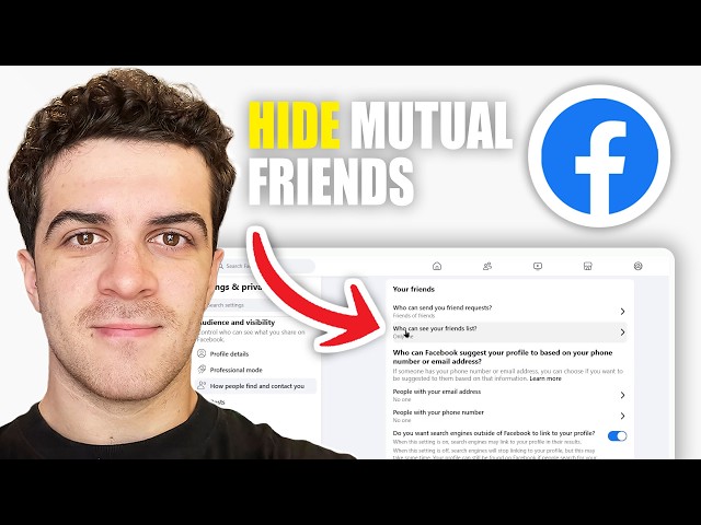 How to Hide Mutual Friends on Facebook App (2026 Guide)