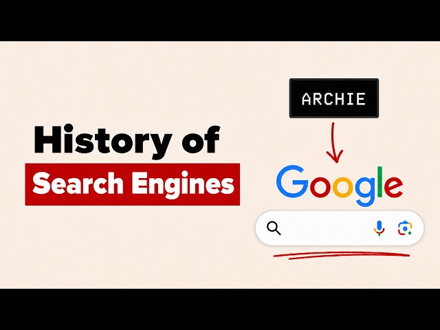 35 Years of Search Engine Evolution in 10 Minutes — From Archie to AI