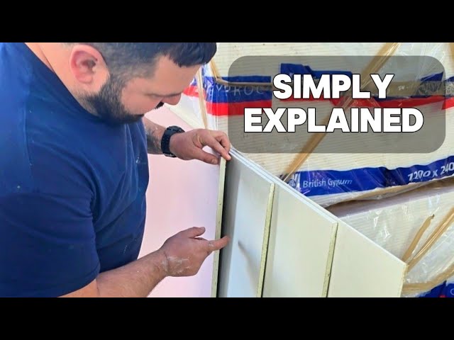 BEGINNERS ALWAYS USE THE WRONG PLASTER BOARDS!