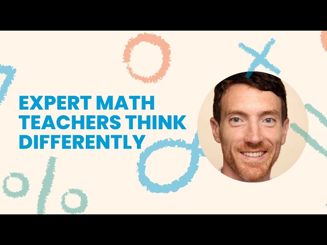 Watch Tomorrow: Unlock the Secrets of Expert Math Teaching