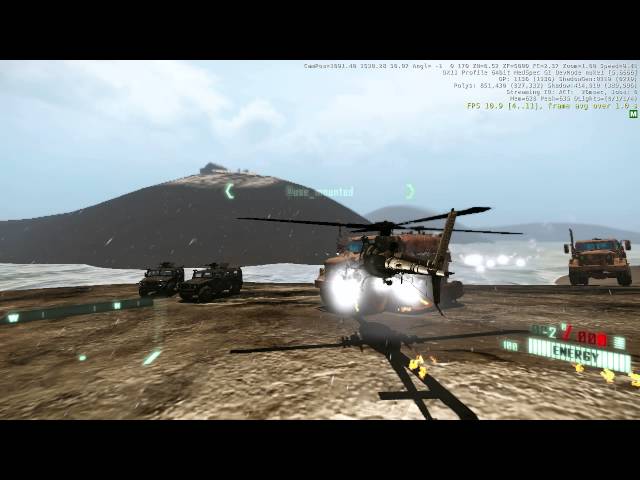 Editor crydev vehicle test level