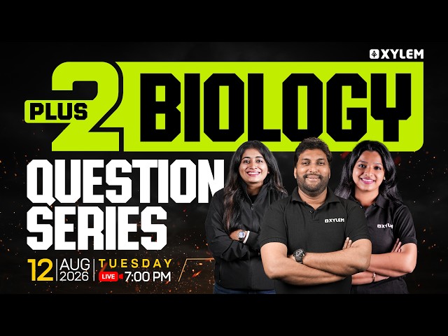 Plus Two Onam Exam Biology | Question Series | Xylem Plus Two