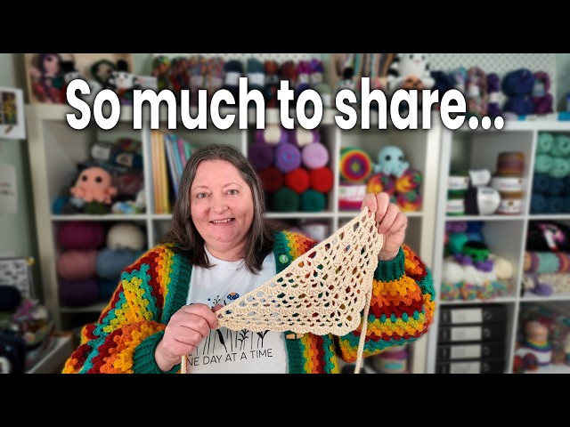 I'm Back! 😃🧶New Yarn, Knitting & Crochet Projects + A Life Update