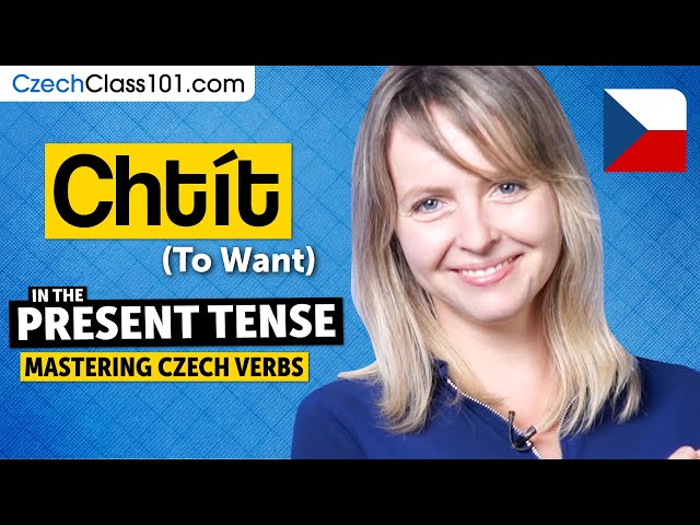 Learn Czech Verb Conjugation: Chtít (To Want) — Present Tense