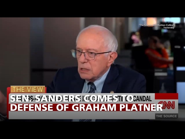 Sen. Sanders Comes to Defense of Graham Platner | The View