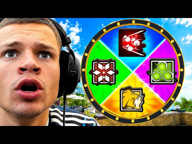 RANDOM WHEEL PICKS MY OP (Rainbow Six Siege)