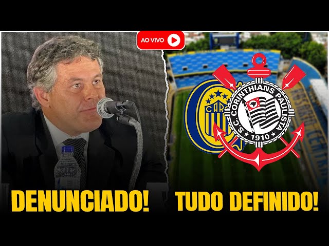 MP DENUNCIA VICE-PRESIDENTE ARMANDO MENDONÇA | ROSARIO X CORINTHIANS TUDO DEFINIDO