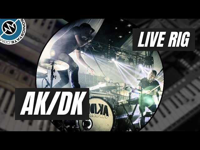 AK/DK Live Rig Tour - Live & Improvised Drums, Synths + FX