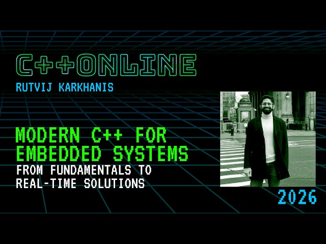 Modern C++ for Embedded Systems - From Fundamentals To Real-Time Solutions