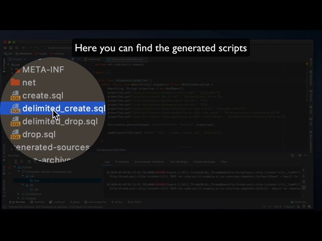 Demo of a Java EE application on Docker with Vaadin 14