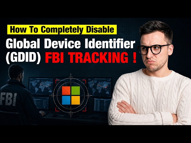 How to Disable Global Device Identifier (GDID) Telemetry | Stop Microsoft & FBI Spying On Windows
