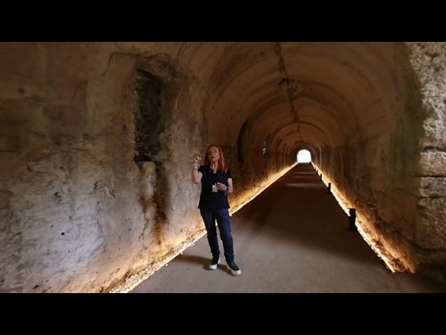 Castrocielo Il Criptoportico di Villa Euchelia 180 VR 3D