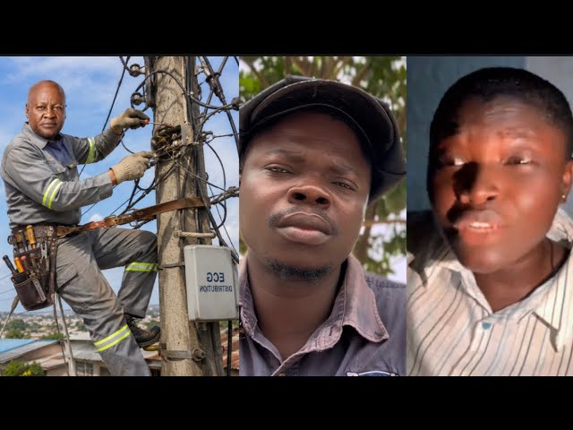 Mahama the electrician 🤔