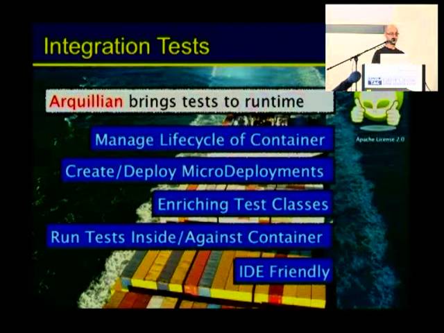 LinuxTag2012: How to Test Enterprise Java Applications