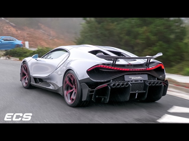 FIRST Bugatti Tourbillon Équipe Pur Sang Driving on the Street during Monterey Car Week!