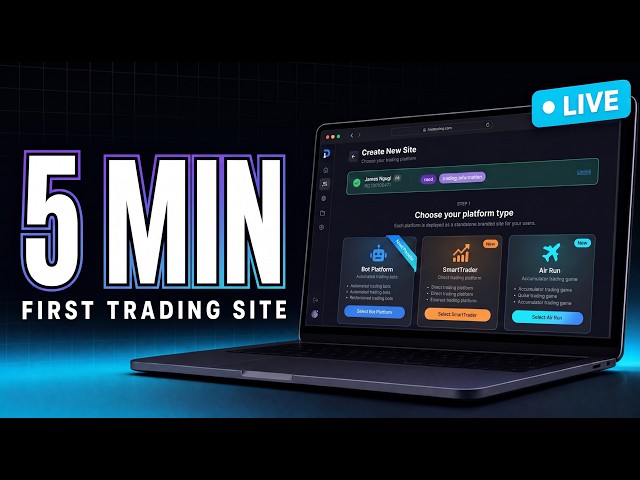 Ep3: Launch Your First Trading Website on DForge — Step by Step