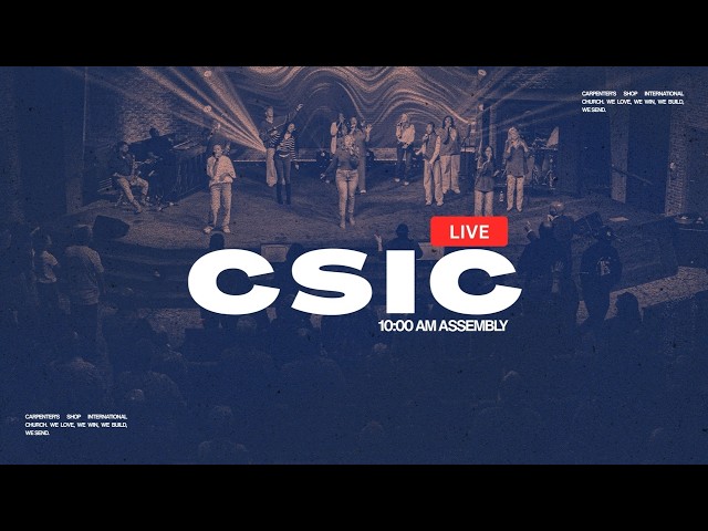 Worship With Us Live At Carpenter's Shop International Church every Sunday at 10AM ET.