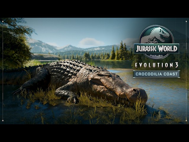 Jurassic World Evolution 3: Crocodilia Coast | Deinosuchus Gameplay