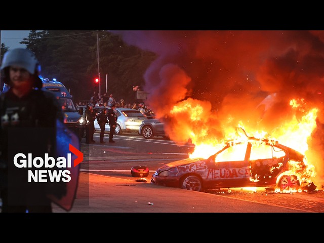 Nearly 800 arrested across France as PSG celebrations turn violent in Paris