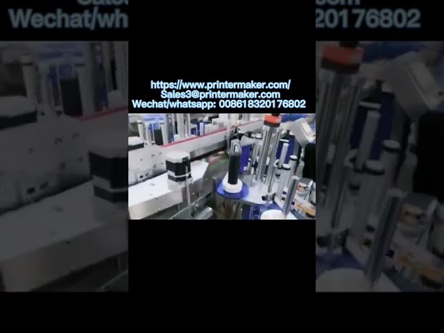 Two sides fully automatic labeling machine model ALM-71200