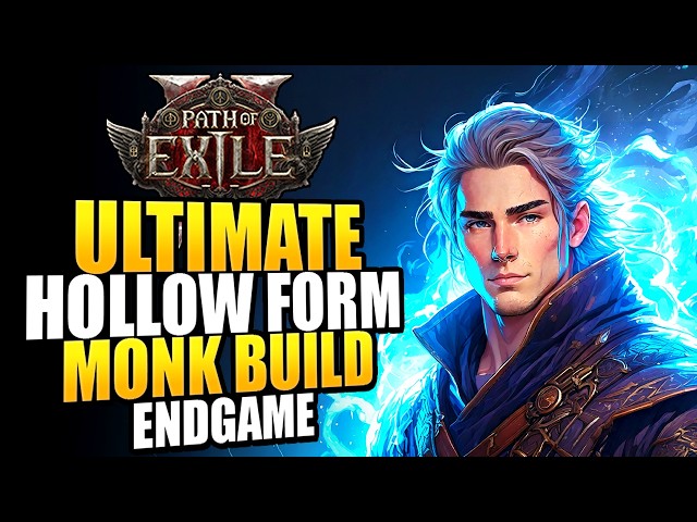 Path of Exile 2 Hollow Monk Endgame Build - HUGE Damage To DESTOY T15 Maps