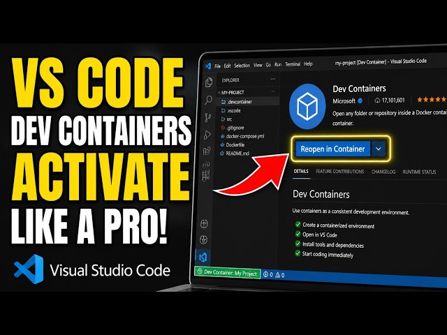 How to activate VS Code Dev Containers for portability - Detailed Guide
