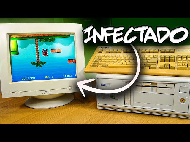 ¡ COMPRÉ un  PC RETRO INFECTADO por un VIRUS DE 1992 !