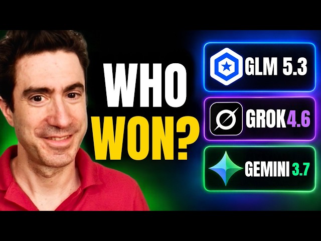 GLM 5.3: The Most Powerful Open-Source AI Ever? I Put 3 New AI Models Head-to-Head