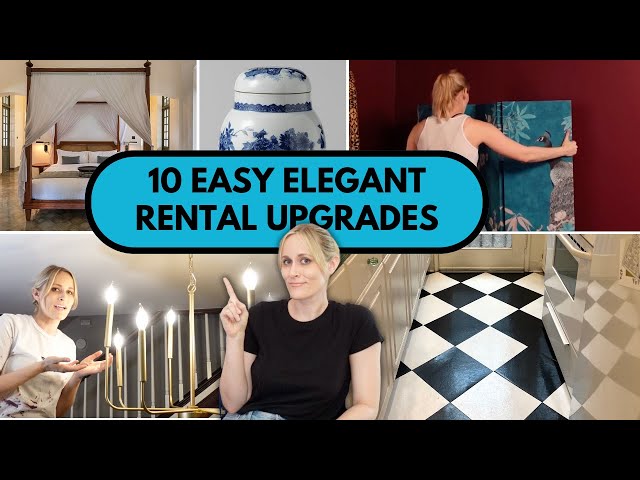 10 Elegant Ways to Upgrade Your Rental Apartment (Easy Decor Tips!)