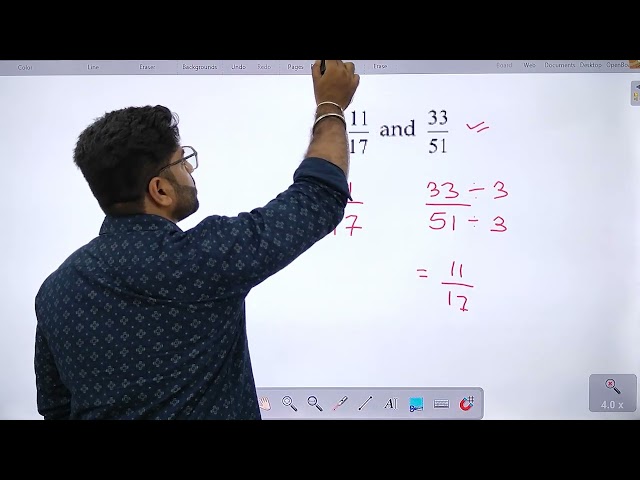 CLASSERA BOOKS MATH-4  | CH-9 : FRACTIONS