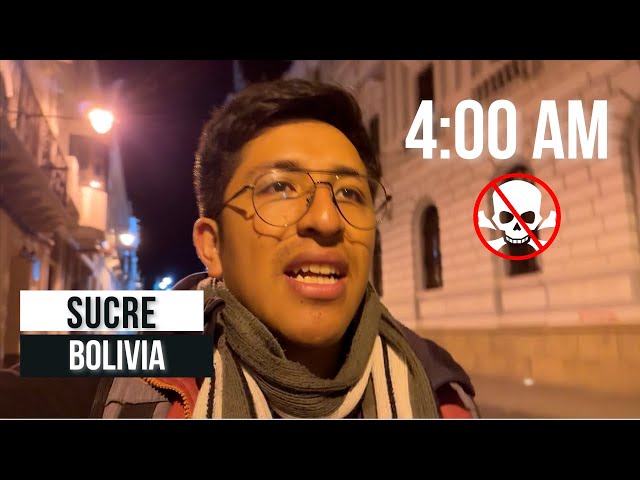 La ciudad MÁS SEGURA DE BOLIVIA? | Sucre Bolivia PT1
