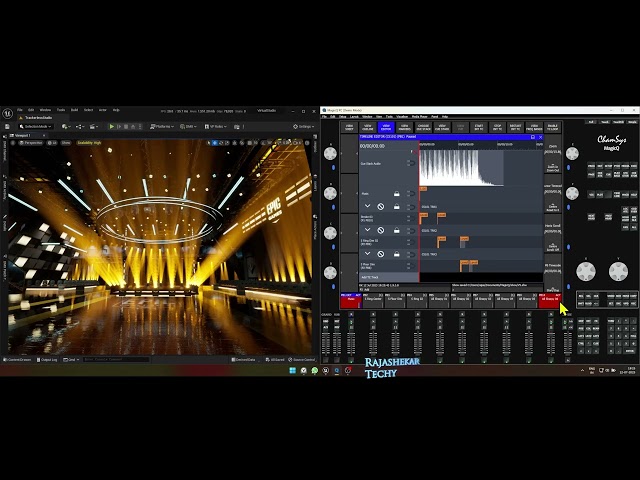 How to use timeline in Chamsys for programming? | Timecode Tutorial | Sync lights with Music