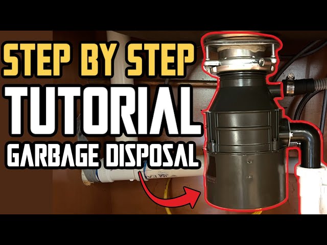 How To Install A Garbage Disposal